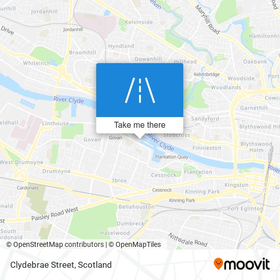 Clydebrae Street map
