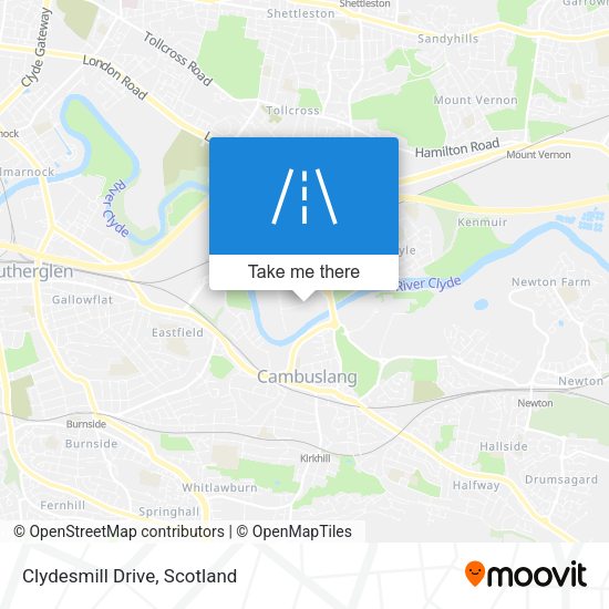 Clydesmill Drive map