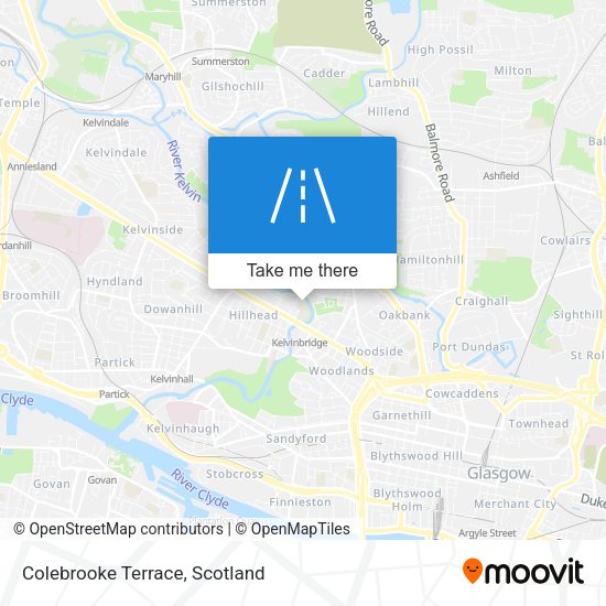 Colebrooke Terrace map