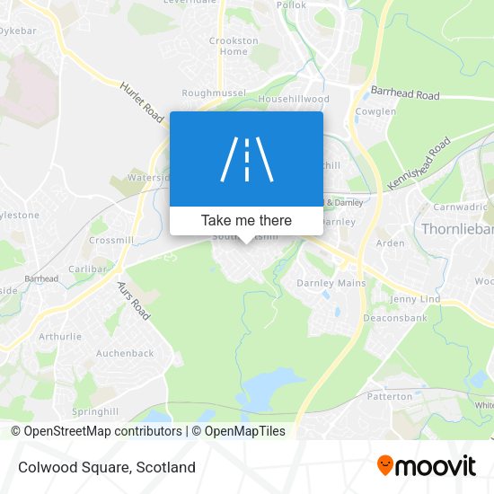 Colwood Square map