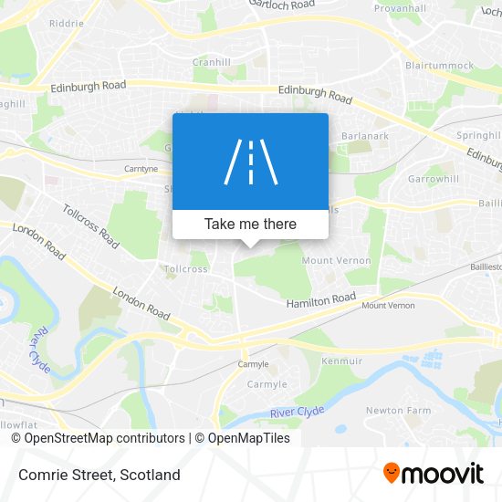 Comrie Street map