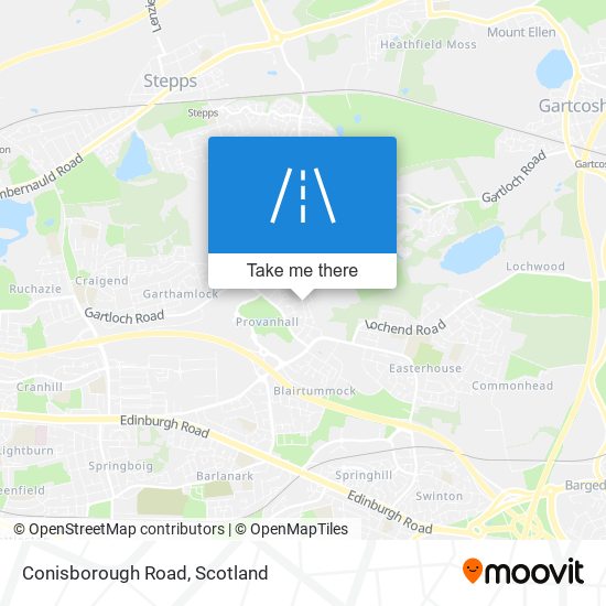 Conisborough Road map
