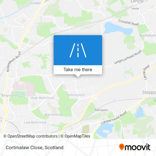 Cortmalaw Close map
