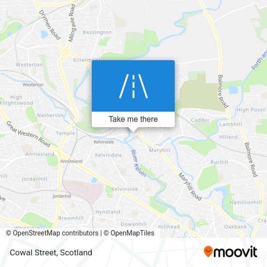 Cowal Street map