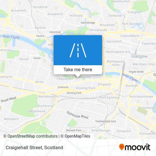 Craigiehall Street map