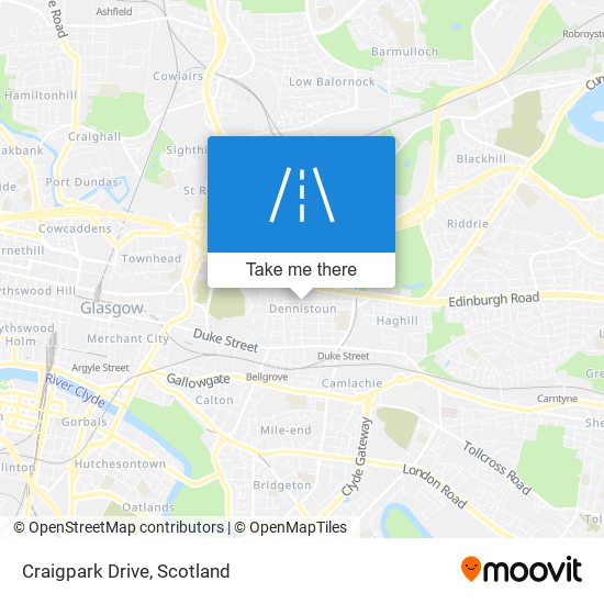 Craigpark Drive map