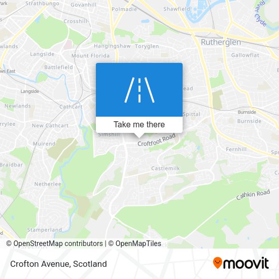 Crofton Avenue map