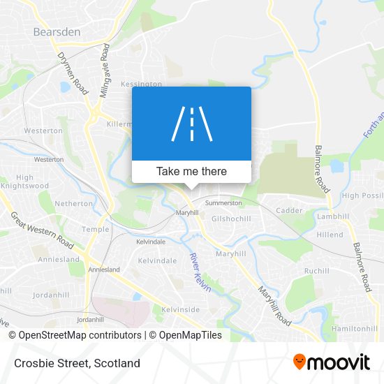 Crosbie Street map