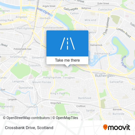 Crossbank Drive map