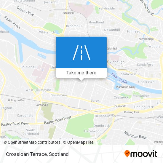 Crossloan Terrace map