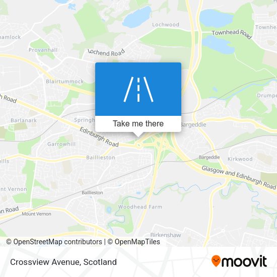 Crossview Avenue map