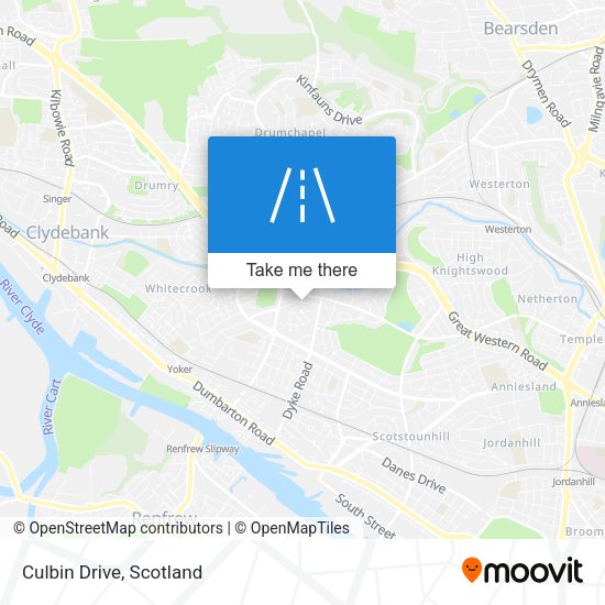 Culbin Drive map