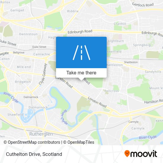 Cuthelton Drive map