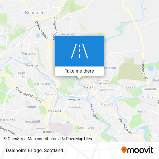 Dalsholm Bridge map