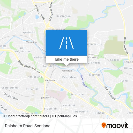 Dalsholm Road map