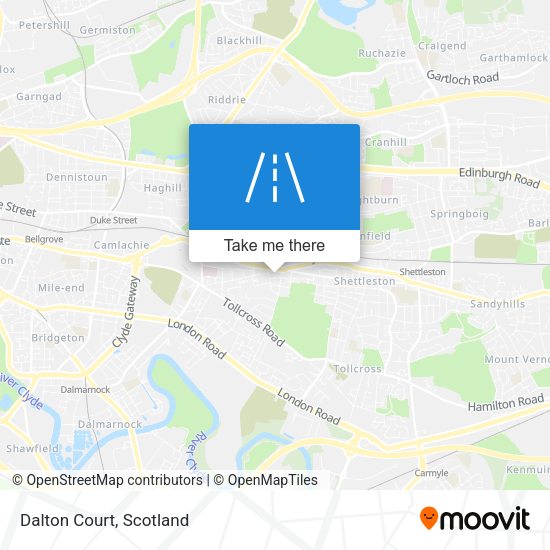 Dalton Court map