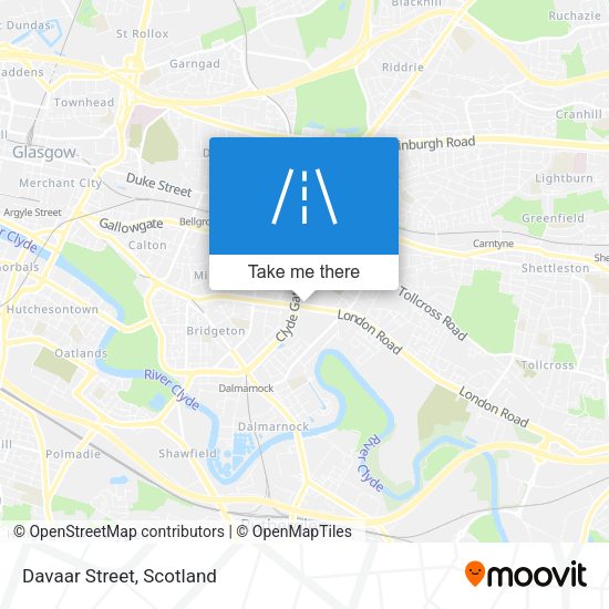 Davaar Street map