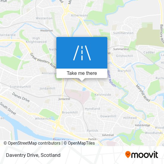 Daventry Drive map