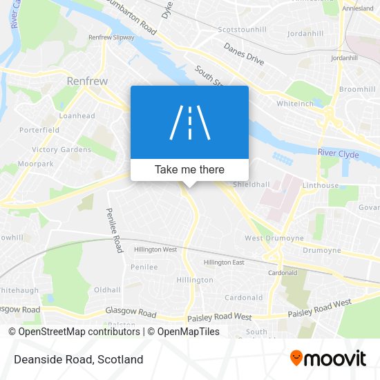 Deanside Road map