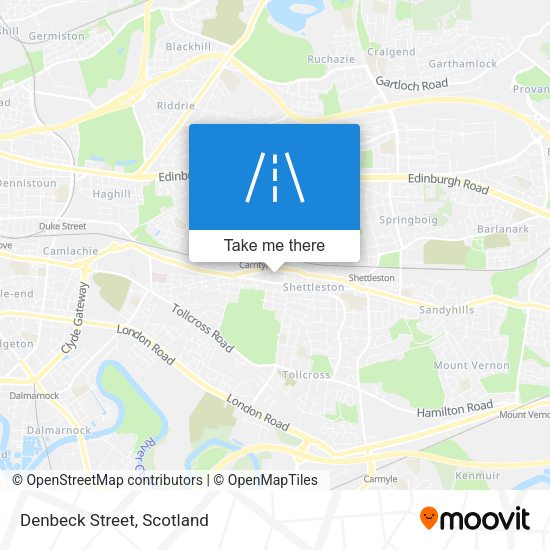 Denbeck Street map