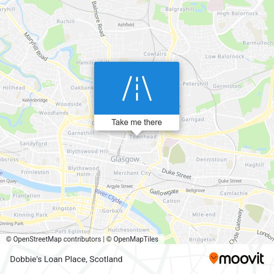 Dobbie's Loan Place map