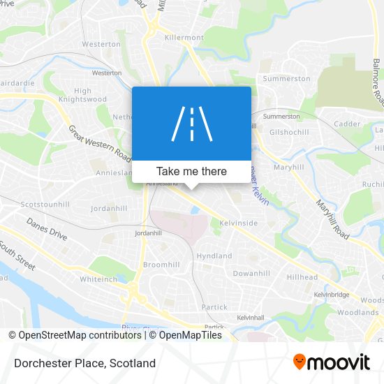 Dorchester Place map
