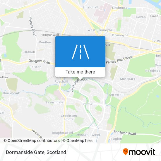 Dormanside Gate map