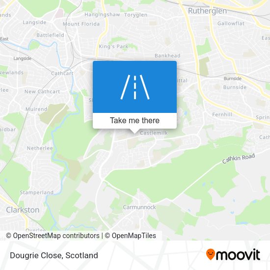Dougrie Close map