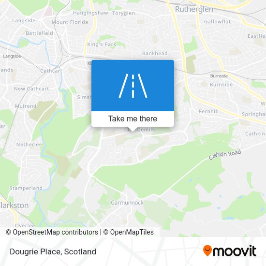 Dougrie Place map