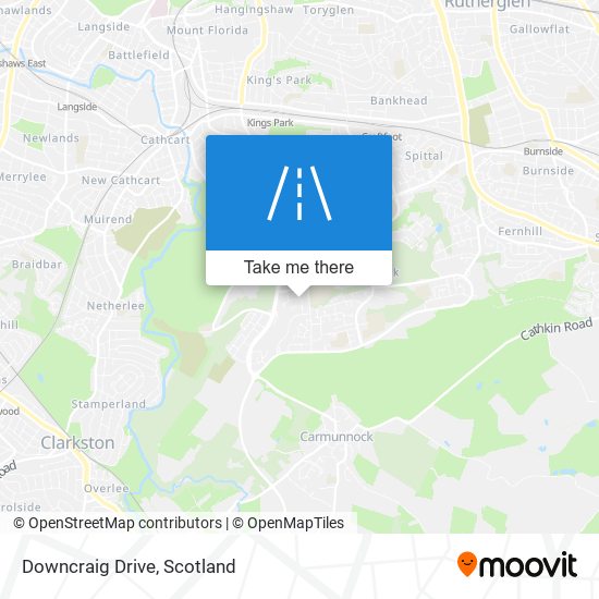 Downcraig Drive map