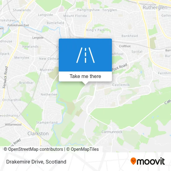Drakemire Drive map
