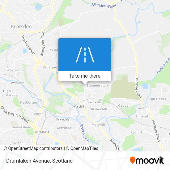 Drumlaken Avenue map