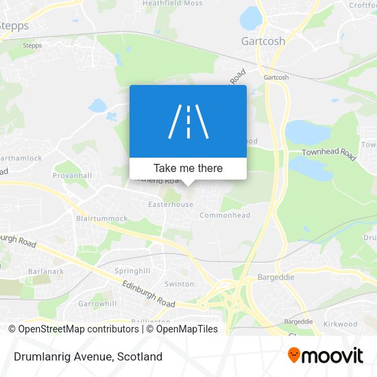 Drumlanrig Avenue map