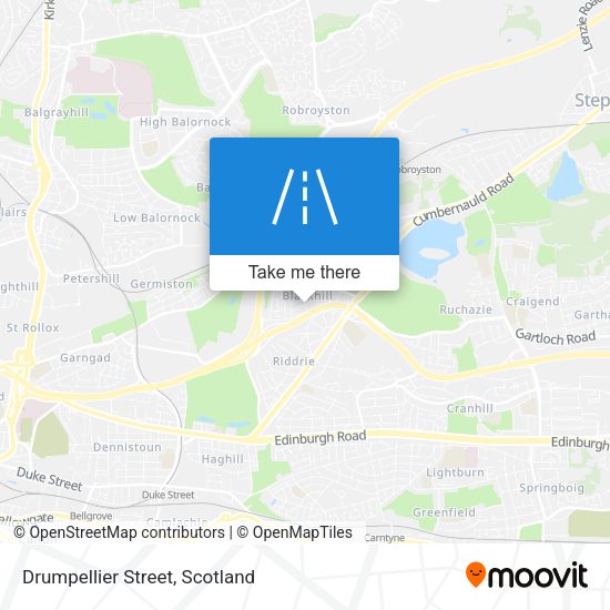 Drumpellier Street map