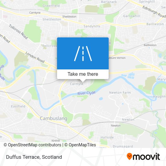 Duffus Terrace map