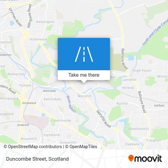 Duncombe Street map