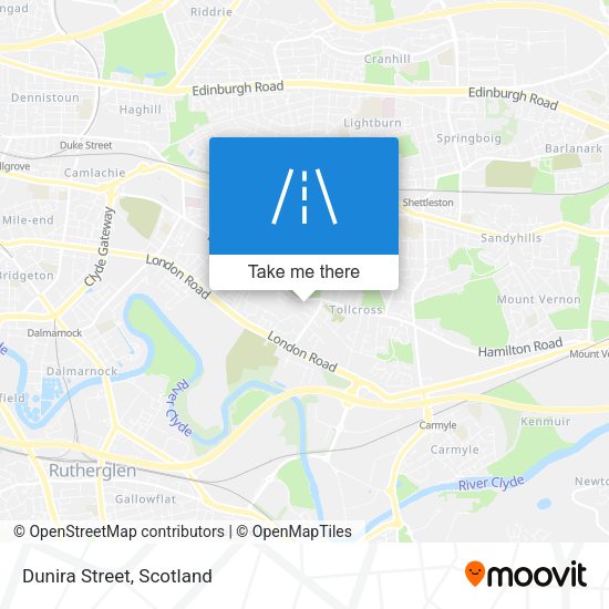 Dunira Street map