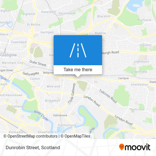 Dunrobin Street map
