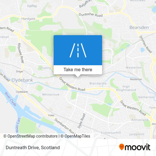 Duntreath Drive map
