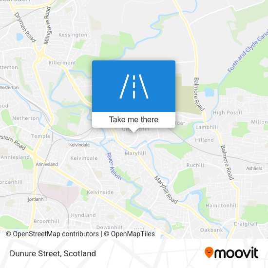 Dunure Street map