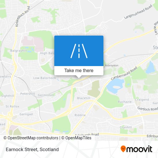 Earnock Street map