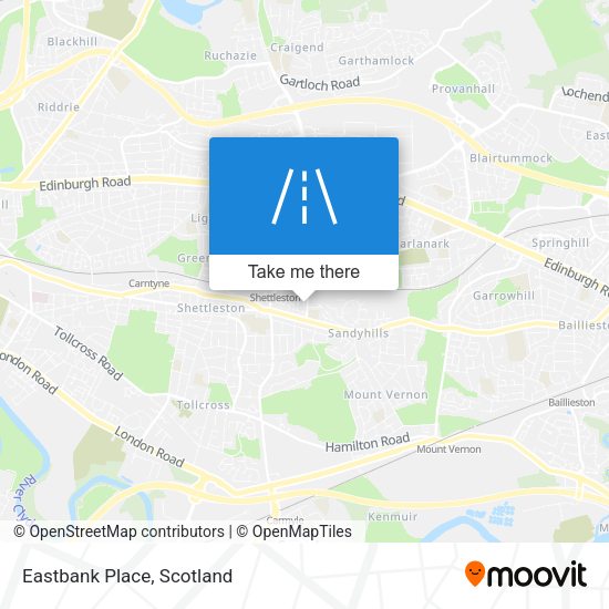 Eastbank Place map