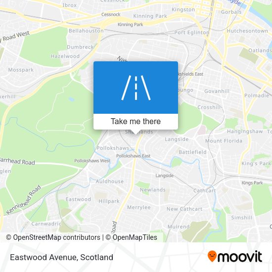 Eastwood Avenue map