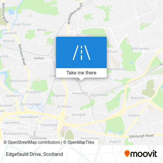 Edgefauld Drive map