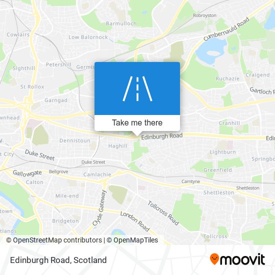Edinburgh Road map