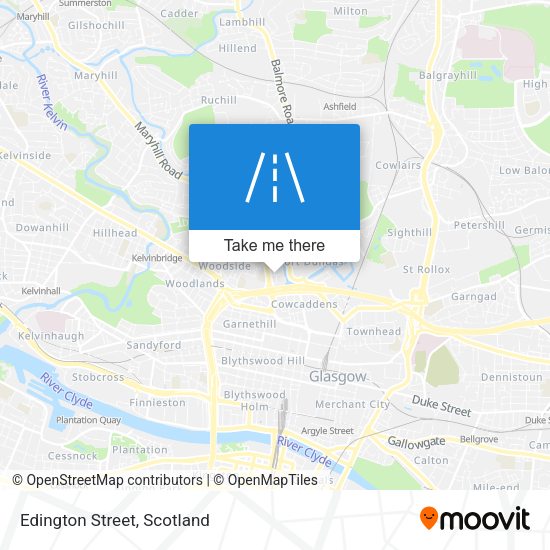 Edington Street map