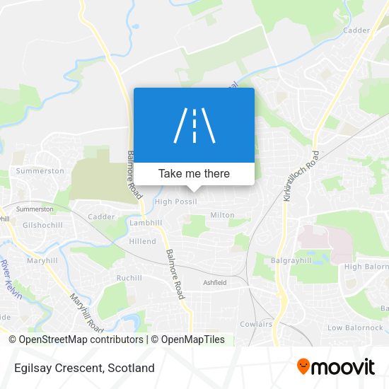 Egilsay Crescent map