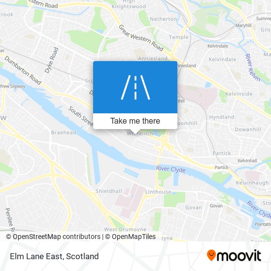 Elm Lane East map