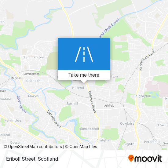 Eriboll Street map