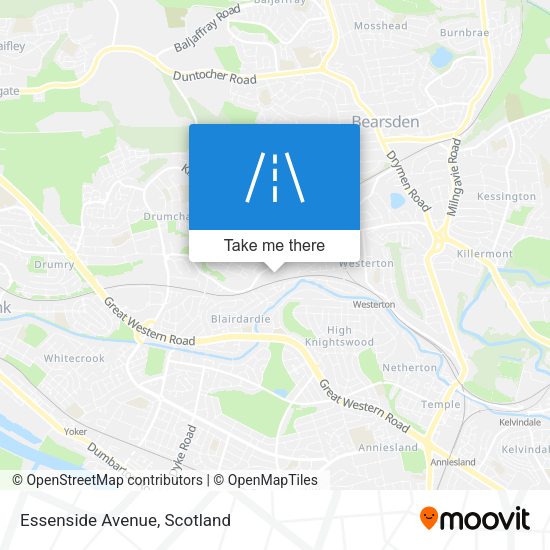 Essenside Avenue map